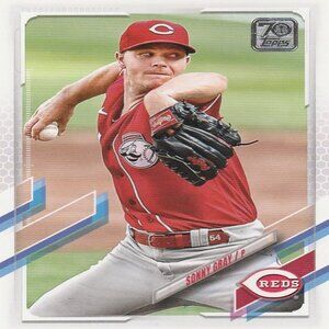 Sonny Gray - 2021 Topps 70th Anniversary Series 1 MLB Card